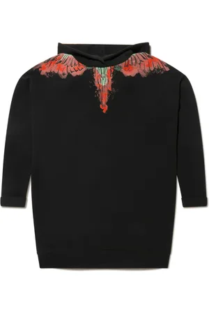 MARCELO BURLON Hættetrøje med grafisk tryk