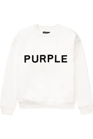 Purple Brand Sweatshirt med logotryk