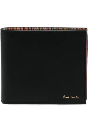 Paul Smith Foldepung i læder med logotryk