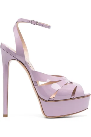Casadei 140mm Flora Tiffany sandaler med plateau
