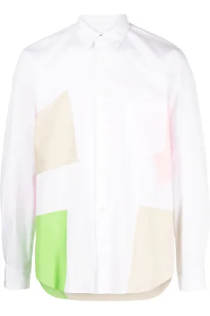 Comme des Garçons T-shirt med colourblocking og paneler