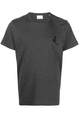 Isabel Marant Zafferh T-shirt med logotryk