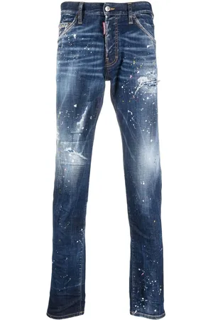 Dsquared2 Twimphony jeans med malingssprøjt