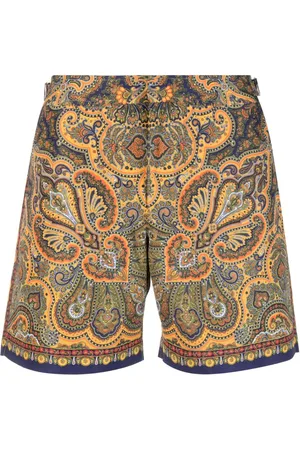 Orlebar Brown Bulldog Mystique badeshorts med paisleytryk