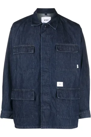 Wtaps Denimskjorte med logomærke