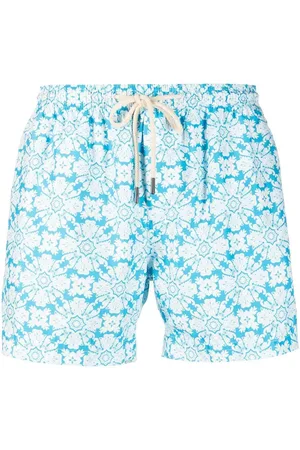 PENINSULA SWIMWEAR Badeshorts med geometrisk tryk