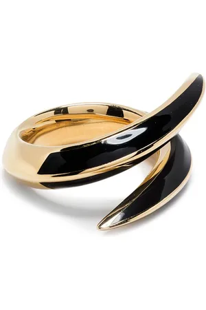 SHAUN LEANE Saber Deco ring i forgyldt sølv