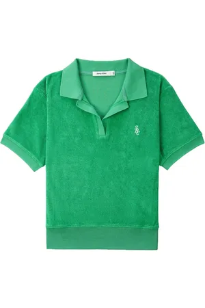 Sporty & Rich Polo med broderet logo