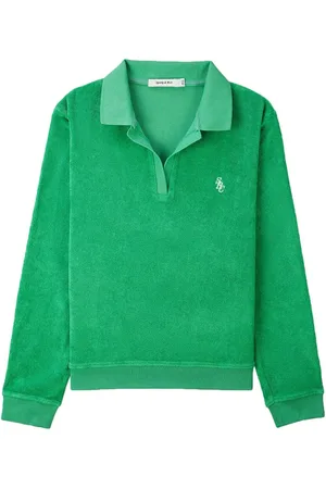 Sporty & Rich Polo med broderet logo