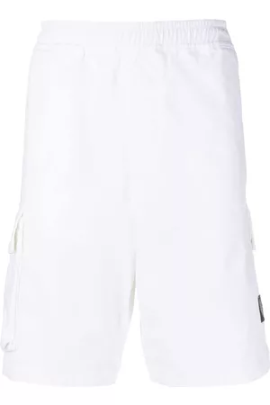 Stone Island Mænd Shorts - Logo-patch stretch-cotton bermuda shorts