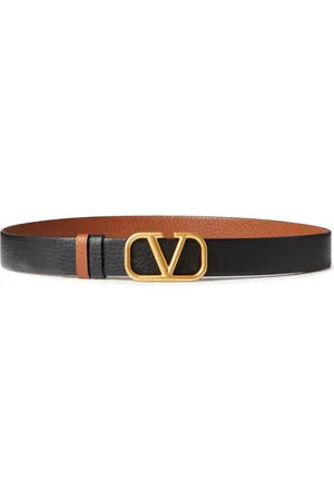 VALENTINO GARAVANI 30mm vendbart bælte med VLogo