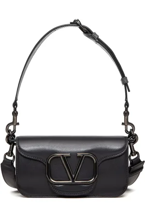 VALENTINO GARAVANI Lille Locò crossbody-taske i læder