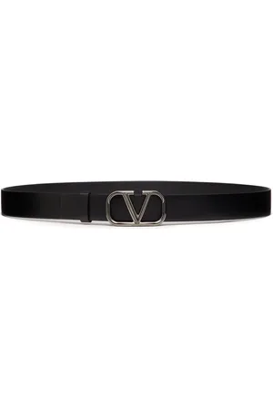 VALENTINO GARAVANI 30mm læderbælte med VLogo