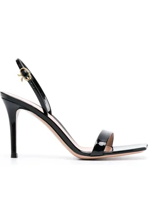 Gianvito Rossi Ribbon 85mm sandaler i læder med stilethæl