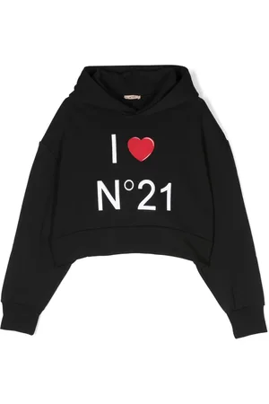Nº21 Hættetrøje med logotryk