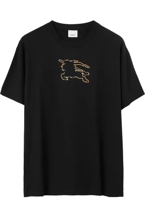 Burberry T-shirt med Equestrian Knight-tryk