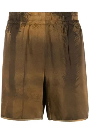 BLUE SKY INN Shorts med palmetryk