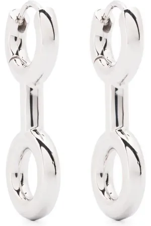 CHARLOTTE CHESNAIS Binary Chain huggie-øreringe