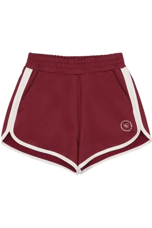 Sporty & Rich Performance-shorts med logotryk