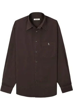 Sporty & Rich Skjorte med broderet logo