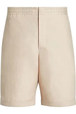 Ermenegildo Zegna Shorts i hør med elastiklinning