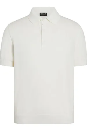 Ermenegildo Zegna Polo med korte ærmer