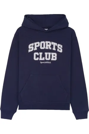 Sporty & Rich Varsity hættetrøje med logotryk