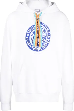 MARCELO BURLON Hættetrøje med hvirvl-print