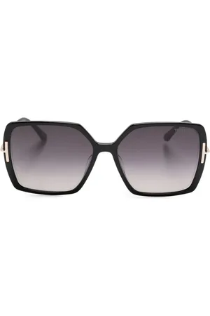 Tom Ford Solbriller med gradueret glas og firkantet stel