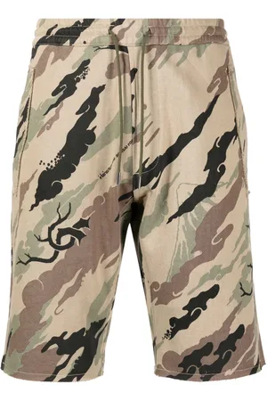 Maharishi Shorts med Bonsai Forest-tryk