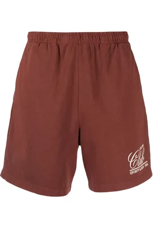 Sporty & Rich Bermuda-shorts med logo