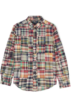 Ralph Lauren Ternet skjorte med patchwork