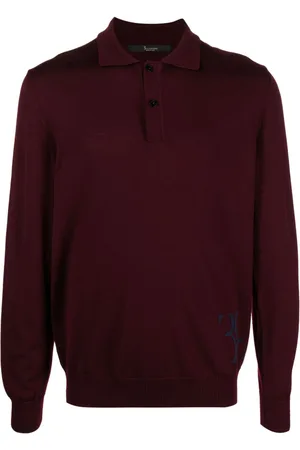 BILLIONAIRE Polo i merino-blanding