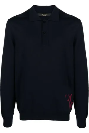 BILLIONAIRE Polo i merino-blanding