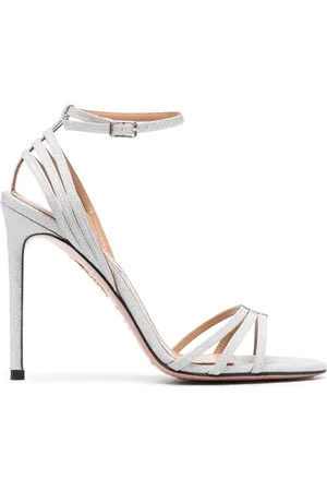 Aquazzura 110mm sandaler i glitter