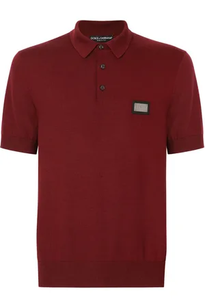Dolce & Gabbana Polo i jomfruuld med logomærke