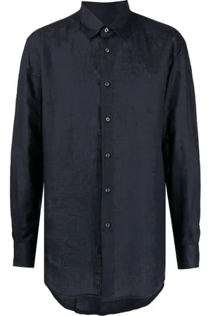 BRIONI Faconsyet skjorte med knapper