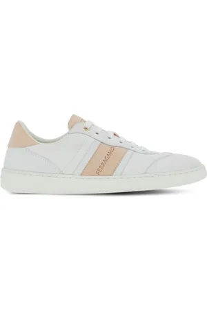 Salvatore Ferragamo Prægede low-top sneakers med logo
