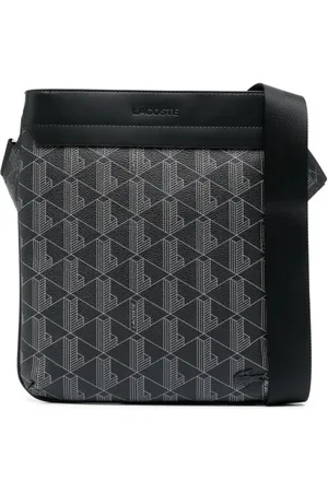 Lacoste The Blend messenger-taske med monogram