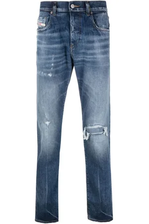 Diesel 2019 D-Strukt jeans med lige ben