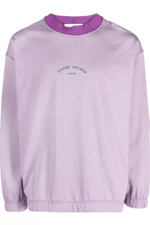Stone Island Mænd Sweatshirts - Langærmet sweatshirt med logotryk