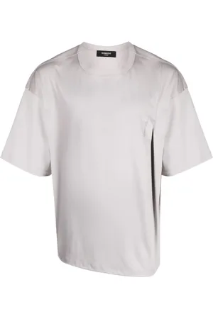 SONGZIO Asymmetrisk T-shirt med broderet logo