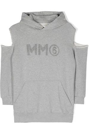 Maison Margiela Kjole med udskæringsdetalje og logotryk