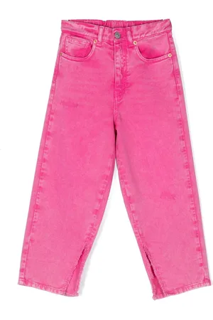 Maison Margiela Jeans med brede ben og logomærke