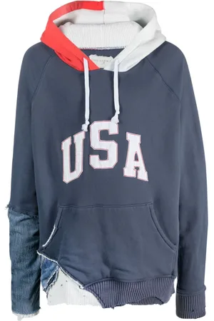 GREG LAUREN Fragment hættetrøje med paneler