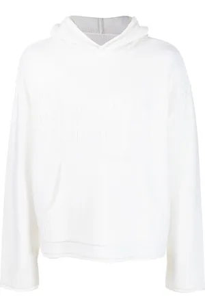 Maison Margiela Strikket hættetrøje med nummermotiv