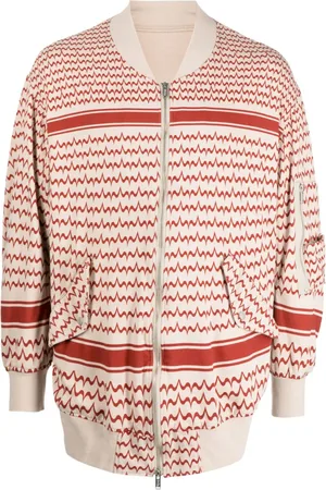 UNDERCOVER Sweatshirt med grafisk tryk og lynlås