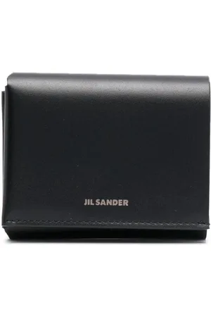 Jil Sander Læderpung med logoplade