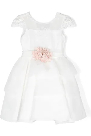 Mimilù Tylkjole med blomsterapplikation