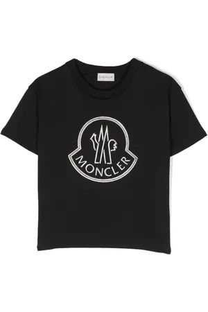 Moncler T-shirt med broderet logo